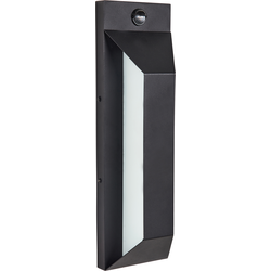 Beliani MAWZA - Tuin LED wandlamp-Zwart-IJzer