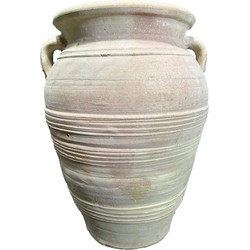 PTMD Bloempot Dacia - 43x43x70 cm - Terracotta - Beige