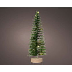 MicroLED boom d11h30 cm groen/wwt kerst