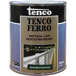 Ferro monumentengroen 0,75l verf/beits - tenco