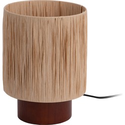 Table Lamp Sheer Round
