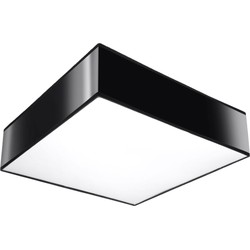 Minimalistische Plafondlamp Pedersen Zwart -lichts