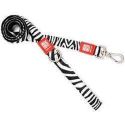 Short leash hondenriem, zebra/xs hondenriem - Hortus