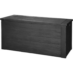 Tuinkussen opbergbox hout motief 120 cm - Kussenboxen