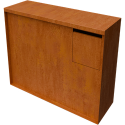 Murus cortenstaal Brievenbus L120 x B40 x H100 cm