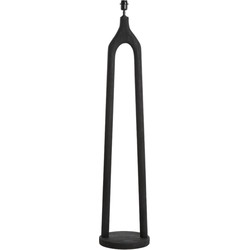 Light & Living - vloerlamp - Xitta - zwart - hout - losse armatuur - E27 - 8216312