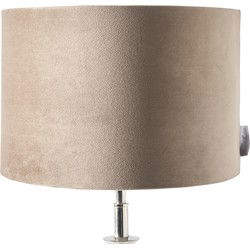 Riviera Maison Cylinder Lampshade taupe 20x30