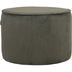 LABEL51 Poef Tibo - Army green - Ribcord - One Size