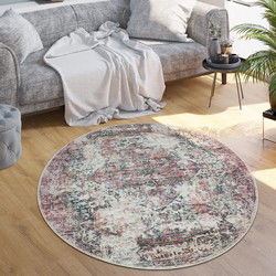 Laagpolig Vintage Vloerkleed - Livotta - Multi - 200x280 cm