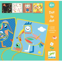 Djeco Djeco pedagogisch spel Dot-to-dot - lacing