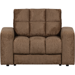WOOOD Second Date Fauteuil - Structure Velvet - Brass