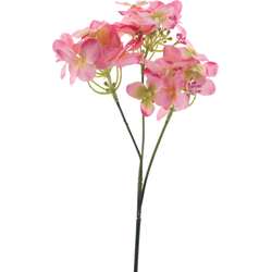 Hydrangea pick Malibu pink38 cm kunstbloem