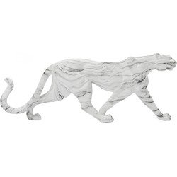 Kare Decofiguur Leopard Marble 129cm