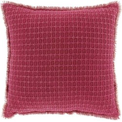 Unique Living - Kussen Parel - 45x45cm - Fuchsia