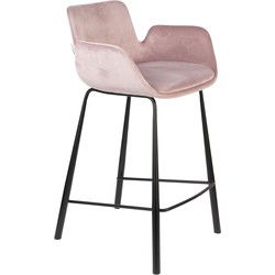 Zuiver Brit Barkruk Roze - Set van 2