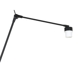 Moderne wandlamp armatuur Steinhauer Prestige Chic Zwart