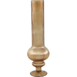 PTMD Vaas Keala - 15x15x50 cm - Glas - Geel
