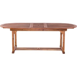 Tuintafel van hout - verlengbare houten tafel - TOSCANA