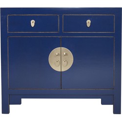 Fine Asianliving Chinese Kast Blauw Midnight Blue - Orientique