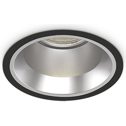 Ideal Lux - Off - Inbouwspot - Binnen - Aluminium - LED - Zwart