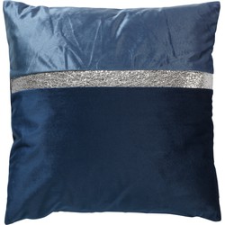 Dutch Decor SANDRINE - Kussenhoes blauw 45x45 cm - Dutch Decor