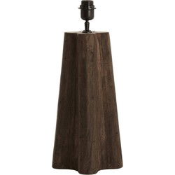 Light & Living - tafellamp - Navelli - grijs - hout - losse armatuur - E27 - 8314927