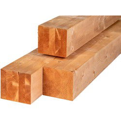Paal Red Class Wood 20,0x20,0x300 cm Tuindeco