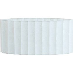 Light & Living - kap - Disli - wit - textiel - E27 - 3858944