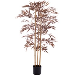 Light&living Ornament in pot 152x90x152 cm BAMBOO metallic donker brons