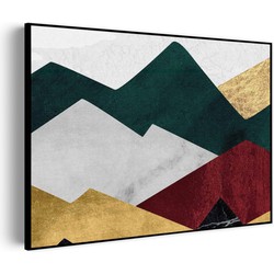 Muurwerken Akoestisch Schilderij - Scandinavisch Kleurrijk - Geluidsdempend Wandpaneel - Wanddecoratie - Geluidsisolatie - BASIC (AW 0.65) M (85X60)