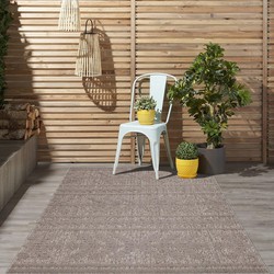 Caprenia Buitenkleed Bruin vloerkleed - Indoor & Outdoor