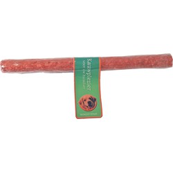 Munchy staaf rood 20 mm/25 cm met banderol