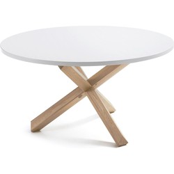 Kave Home - Tafel Lotus wit Ø 135 cm