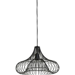 Light & Living - Hanglamp ALETTE - Ø50x30cm - Zwart