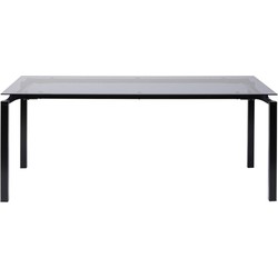 Eettafel Lorenco Smoke 180x90cm