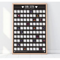 Gift Republic Krasposter - 100 Kama Sutra Posities