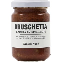 Nicolas Vahe Bruschetta tomaat en Taggiasca olijf