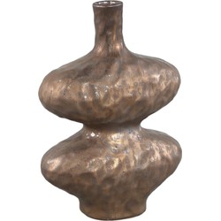 PTMD Vaas Chelsean - 21x12x31 cm - Keramiek - Brons
