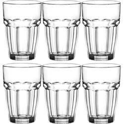 Bormioli Rocco Drinkglazen/Waterglazen - tumbler - 6x stuks - glas - 360 ml - Drinkglazen