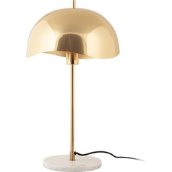 Tafellamp Waved Dome - Goud - Ø30cm