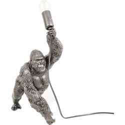 Housevitamin Gorilla Lamp Zwart - 22x16x40cm