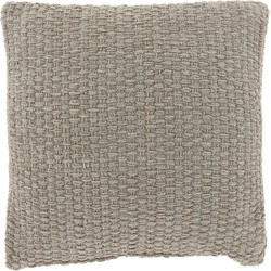 Unique Living - Sierkussen Karli Chateau Grey -45x45cm
