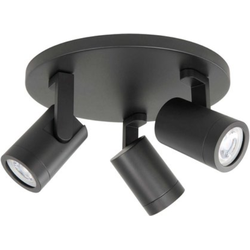 Highlight - Halo Spot - Plafondlamp - GU10 - 25 x 25  x 11,5cm - Zwart