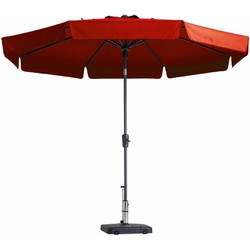 Stokparasol Flores dia. 300 cm brick red zonwering