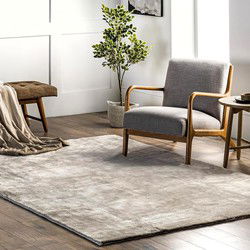 Wasbaar vloerkleed - Solid Beige - 120 X 170 CM