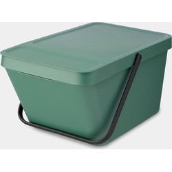 Sort & Go Afvalemmer stapelbaar, 20L - Fir Green