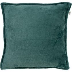 Dutch Decor CILLY - Sierkussen fleece 45x45 cm - Sagebrush Green - groen - Dutch Decor