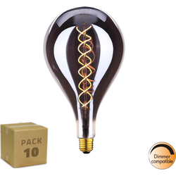 10 pack Highlight Kristalglas Filament Lamp Smoke – Dimbaar