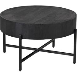 Salontafel Cooper Black | 80 cm