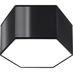 Plafondlamp modern sunde zwart